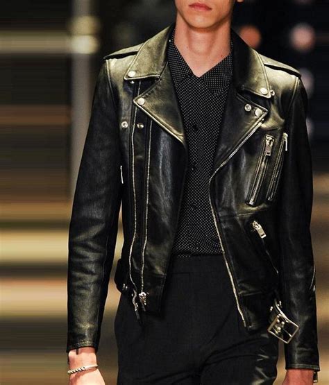 ysl burgundy leather jacket|yves saint laurent leather jacket.